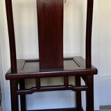 Chinese style desk with optional chair footrest
