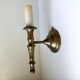 Pair of Solid Brass Antique wall lamps Sconces