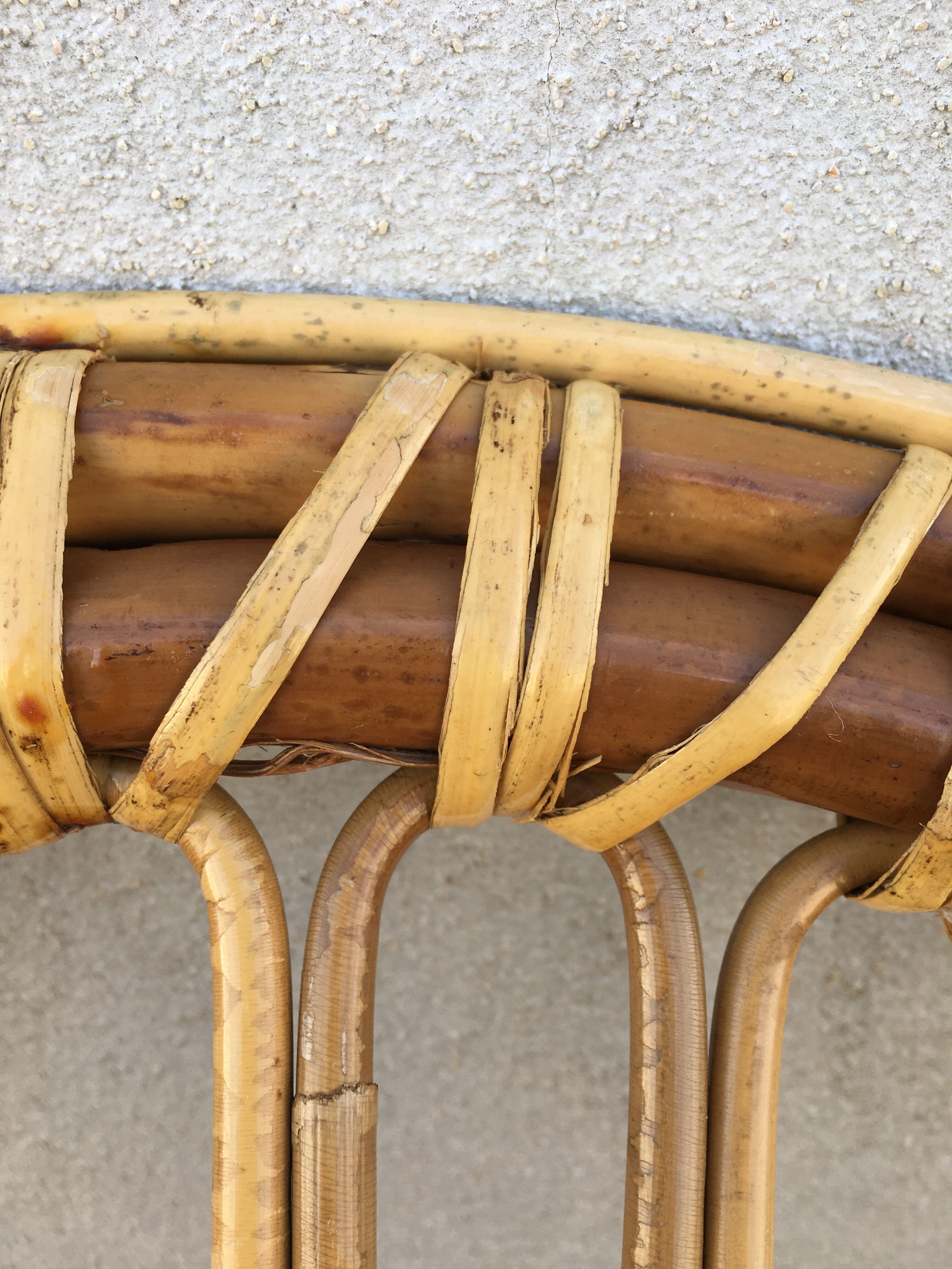Vintage rattan chair