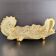 IMPORTANT ITALIAN CERAMIC FRUIT BOWL 1960 FISH UNDER SHELL