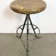 Grey Industrial Workshop Stool, 1960s