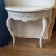 Half-moon table