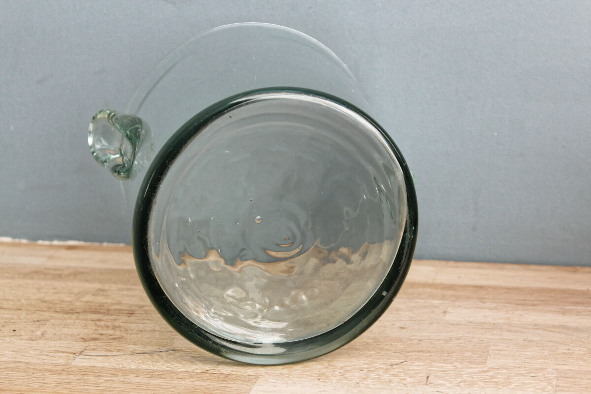 Blown glass champagne bucket