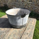Galvanized well bucket