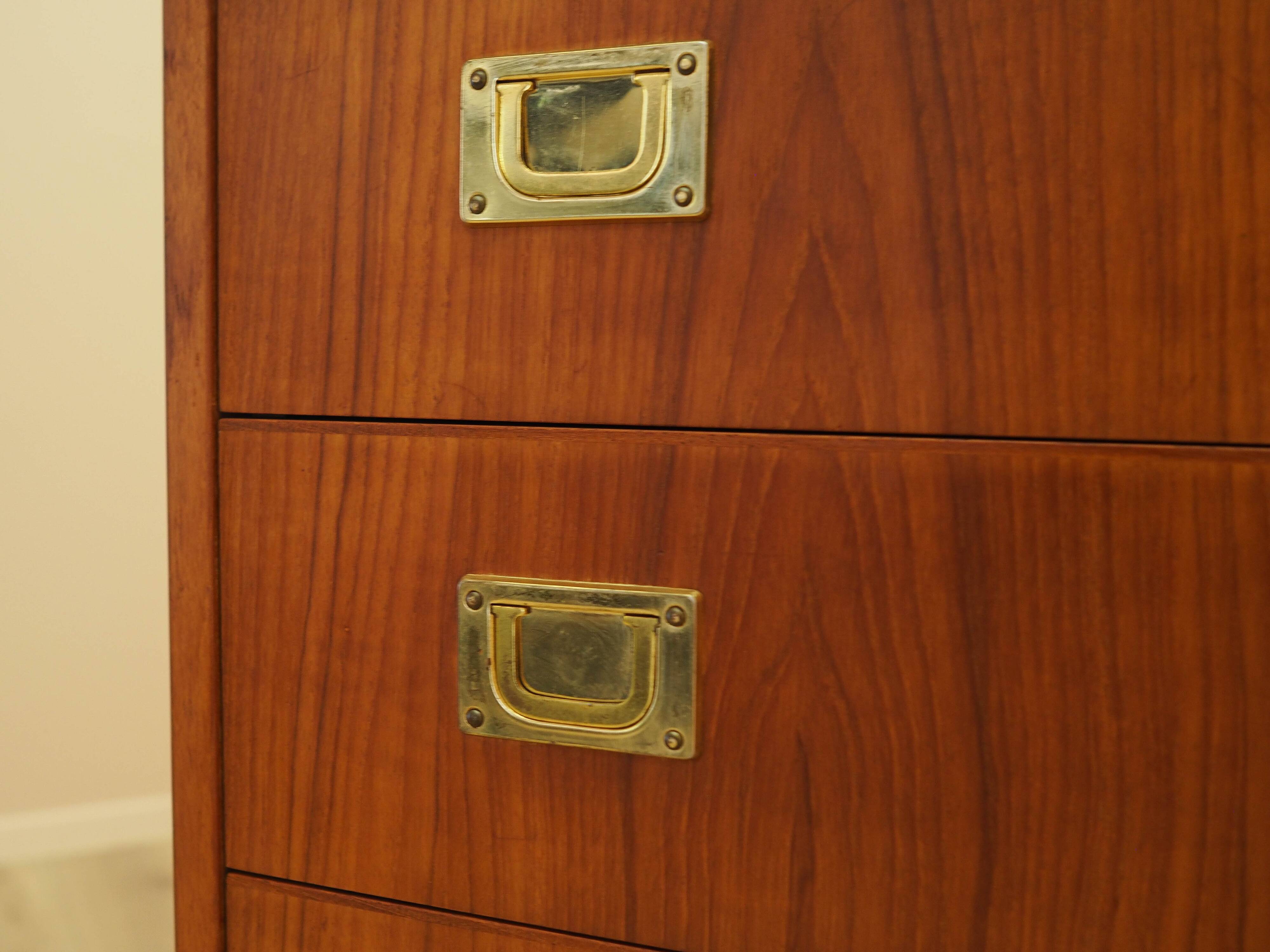 Teak chest of drawers, Danish design, 1960s, made in Denmark