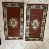 Lot de 2 tapis rectangulaires