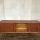 Scandinavian enfilade, 1950 design, vintage teak