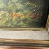Peinture huile sur toile