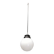 Suspension boule opaline