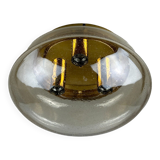 60s 70s Limburg Glashütte ceiling lamp glass space age design