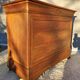 Louis-Philippe 19th century solid oak chest of 4 drawers