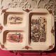 Obernai compartment dish Sarreguemines signed Loux