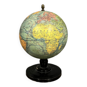 Globe Forest Napoleon III on black lacquered terrace circa 1920