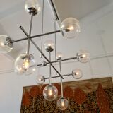 Large chrome hanging Kinkeldey 70s