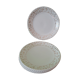 6 assiettes plates Luneville