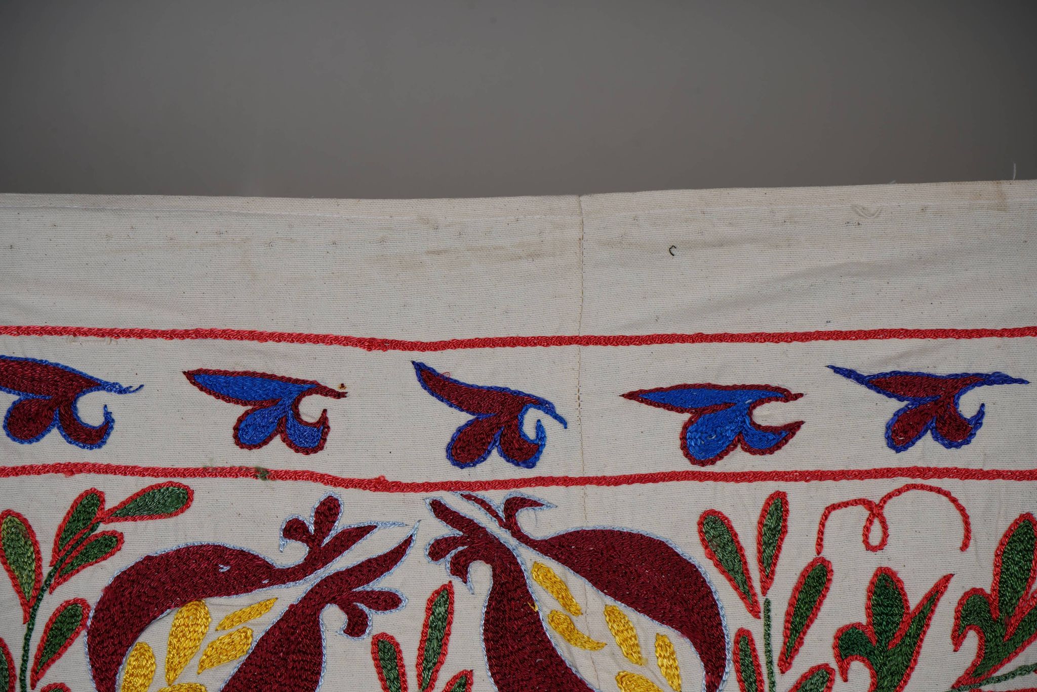 Tapis turc vintage noué à la main