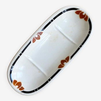 Porte savon terre de fer Art Deco