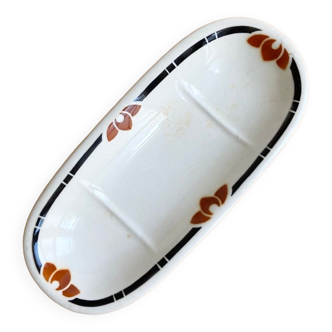 Porte savon terre de fer Art Deco