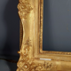Cadre XIXe siècle style Louis XV bois stuc doré d'origine 66x57 feuillure 47x39 cm SB