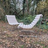 Pair of Michel Boyer armchairs