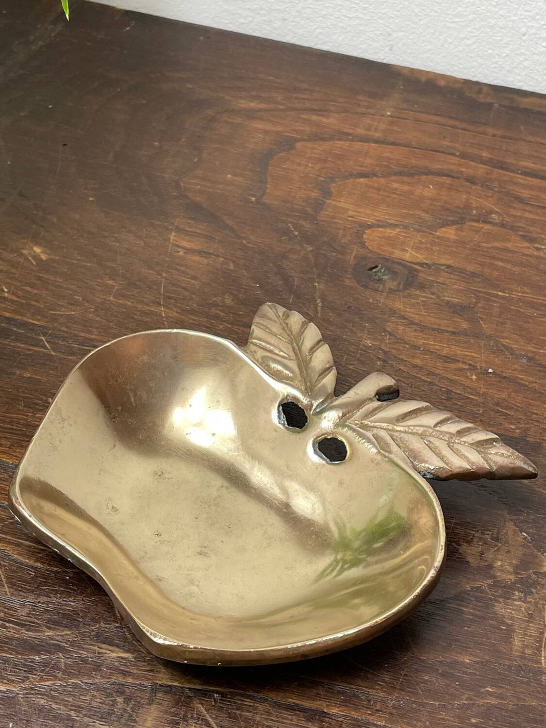 Cup, brass apple pocket