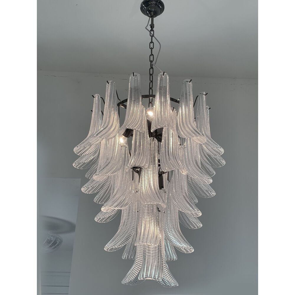 Selle Murano glass cascade chandelier