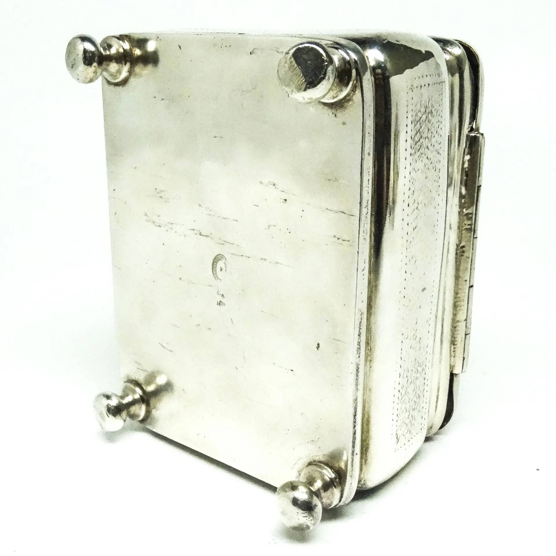 Sugar bowl Eclecticism, silver-plated brass, Poland, 19th century