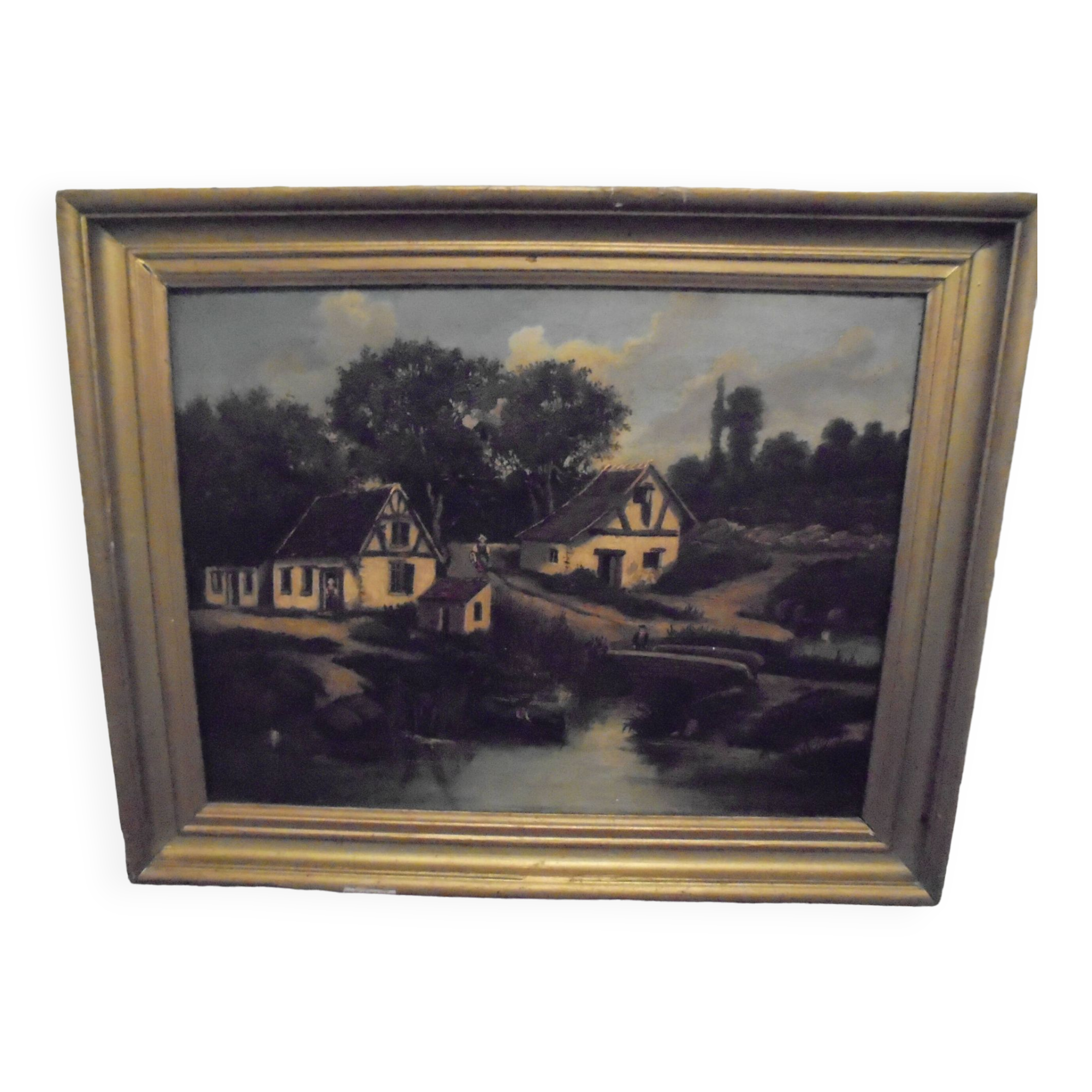 oil on canvas, landscape