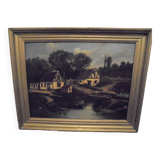 oil on canvas, landscape