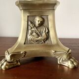 Old church tripod lamp base