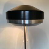 Black Chrome Floor Lamp from Hiemstra Evolux, 1960s