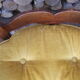 Pair of Provençal-style armchairs seaters in straw