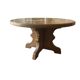 Rustic vintage high coffee table in wood