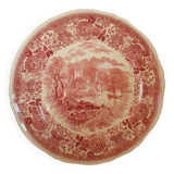 Villleroy & Boch Burgenland grand plat de service/gâteau rouge