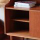 Vintage Scandinavian teak bookshelf – 1960s