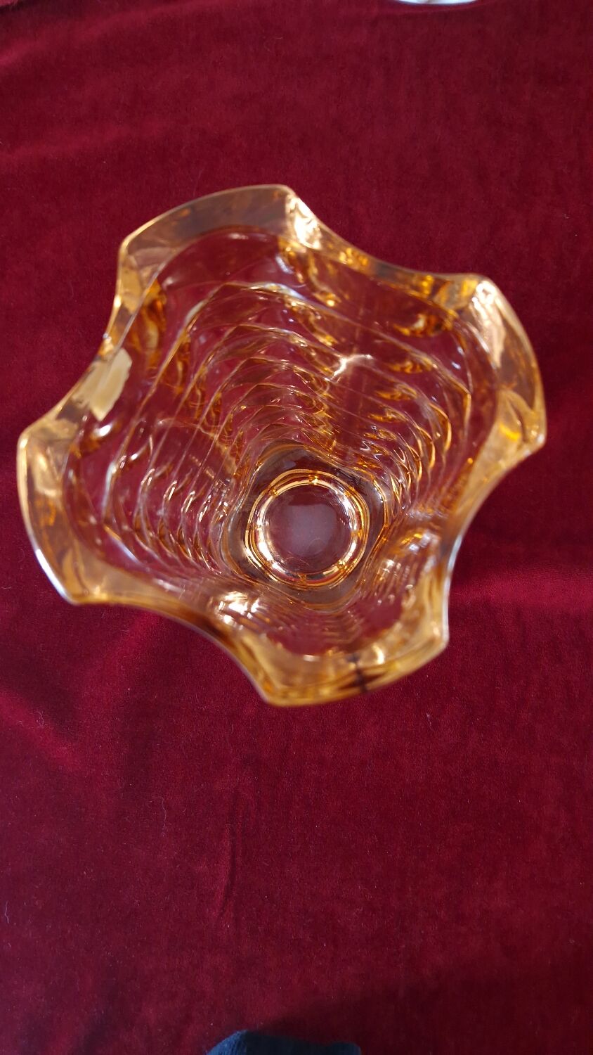 Vase Windsor vintage JG Durand Luminarc