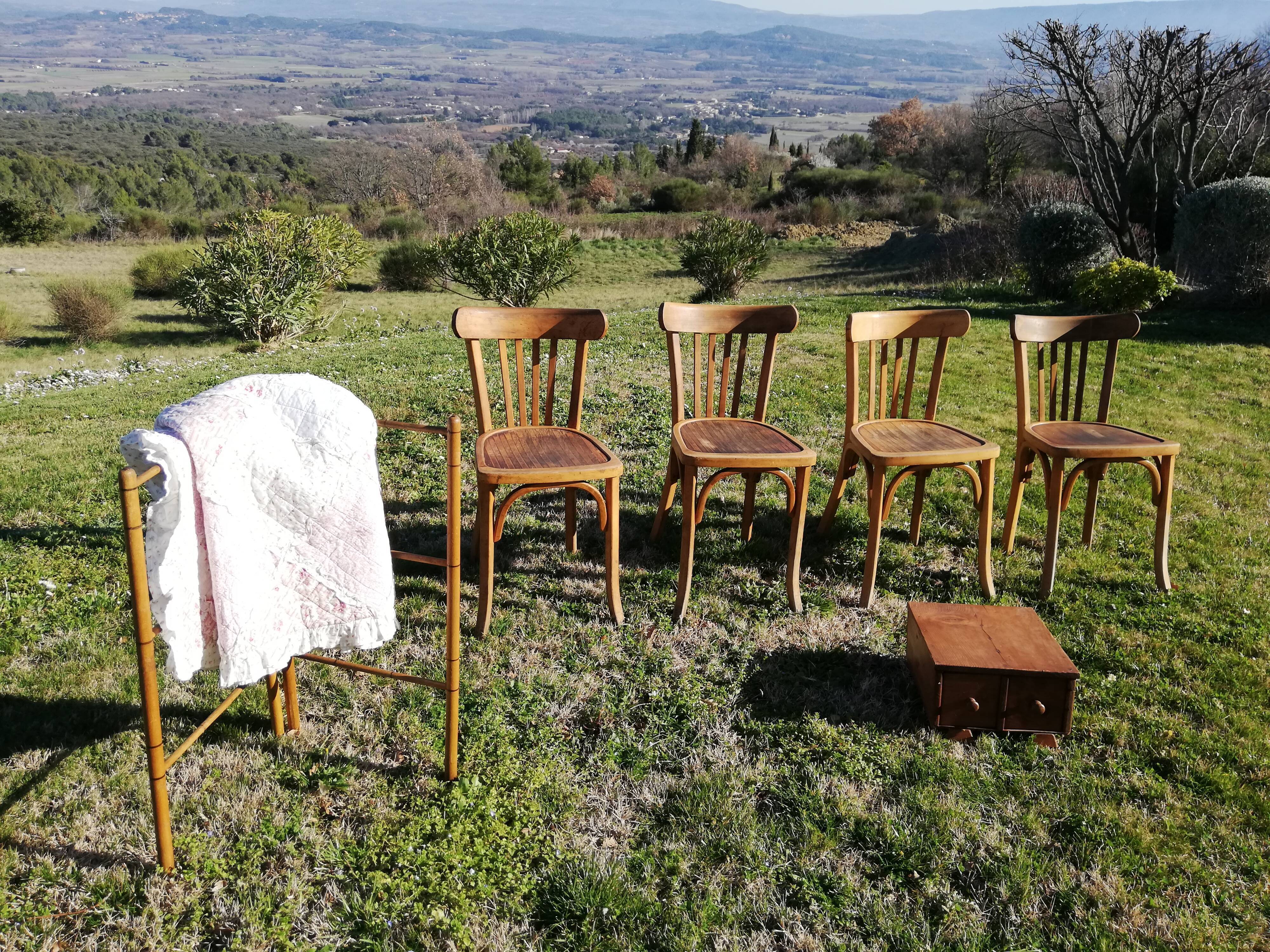 4 bistro chairs Stamp Luterma