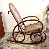 Rocking chair rotin