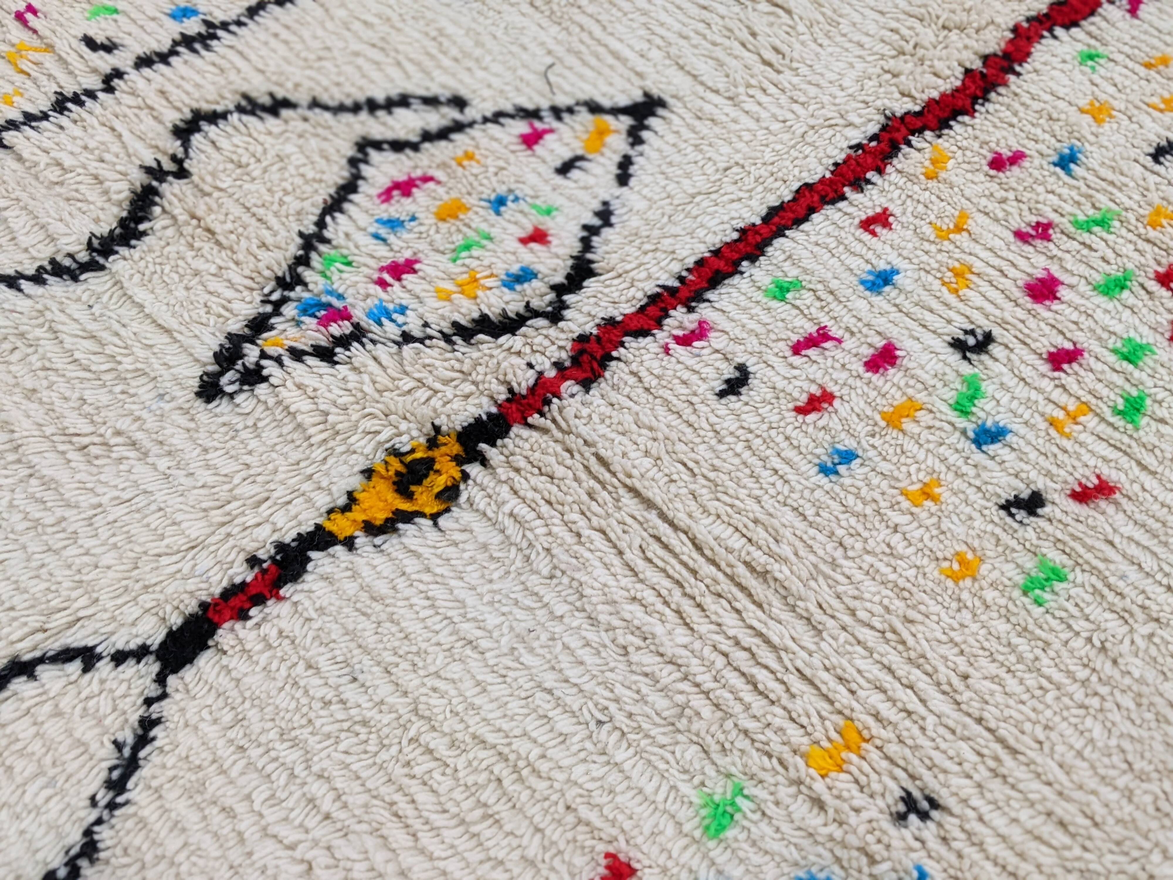 Handmade Azilal rug, 234 x 147 cm, AZD-