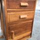 Bureau administratif 1950 à caissons en noyer