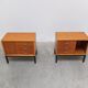 Pair of mid-century side tables in the style of Jos De Mey, 1950s