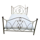 Old wrought iron bed