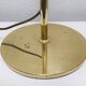 Adjustable swing-arm floor lamp Mid Century Modern in brass 1960s