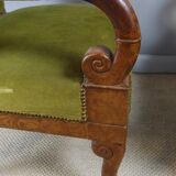 Restoration armchairs with crosses