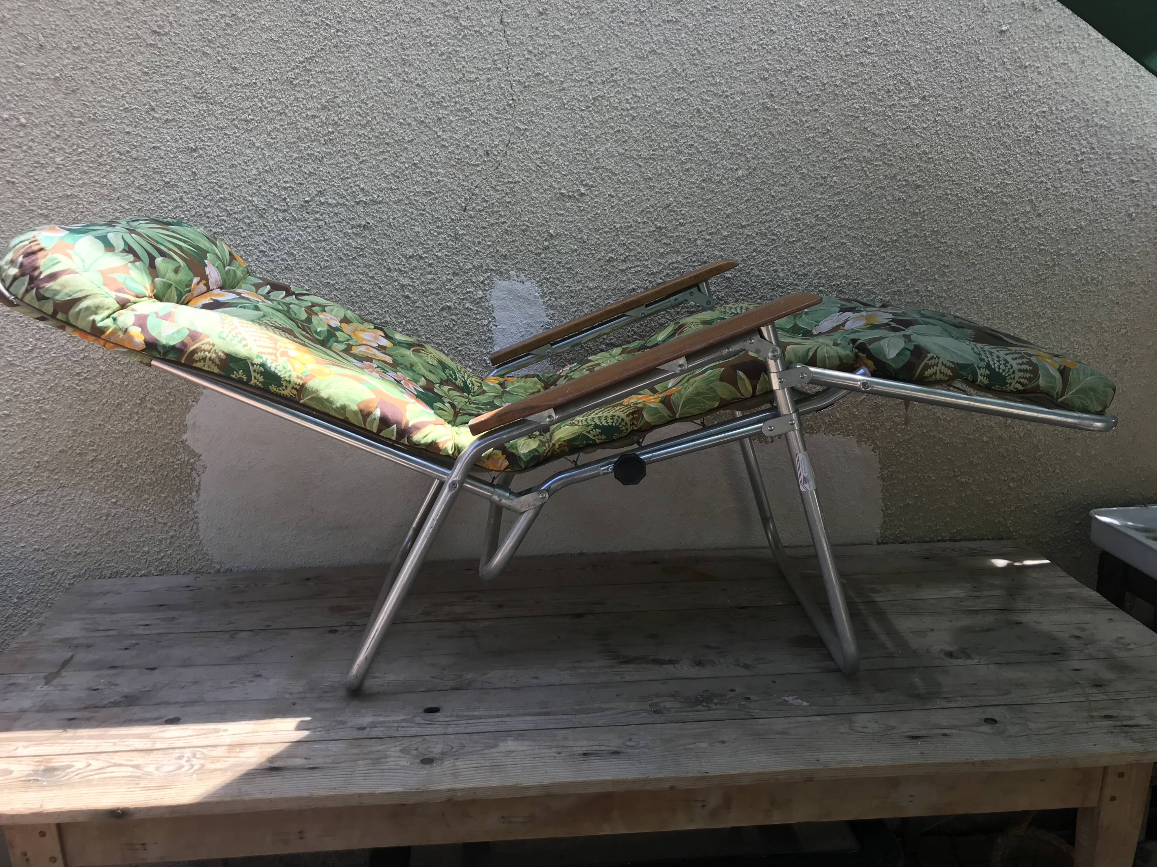 70s garden lounge chair