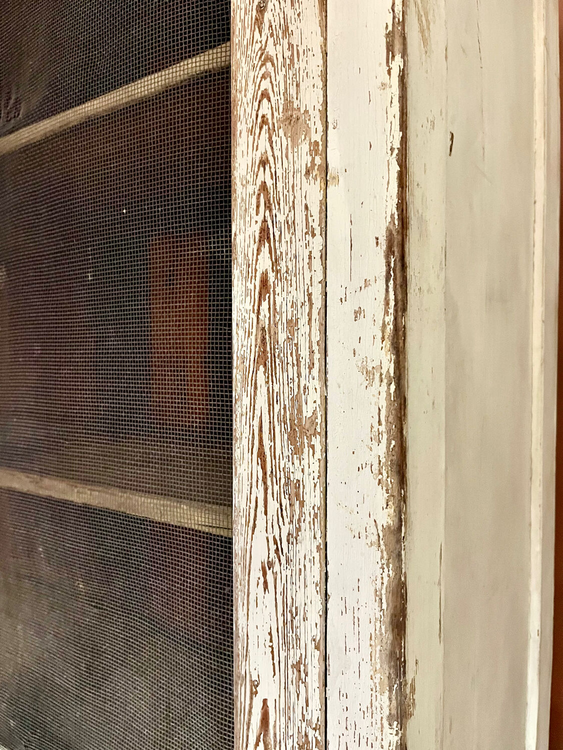 Buffet, dresser, pantry in patinated wood