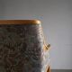 Swedish Grace floral birch wood armchair
