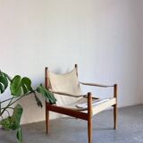 Vintage safari chair Erik Worts