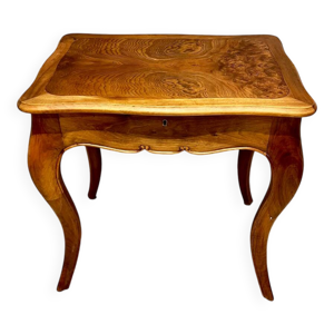 Table style Louis XV - noyer