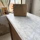 Oak and marble counter 1950